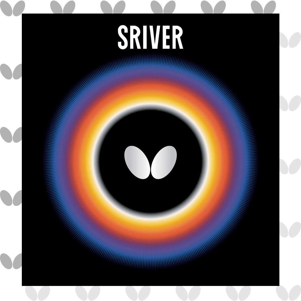 Butterfly Sriver Table Tennis Rubber: Sriver Inverted Rubber